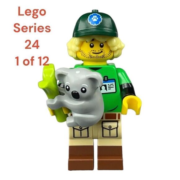 LEGO Minifigure Series 24 Conservationist Figure Koala Figure - Picture 3 of 10